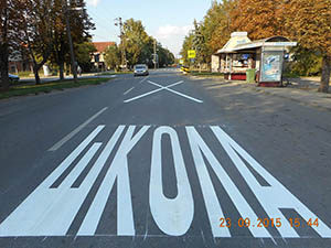 horizontalna signalizacija 13 th