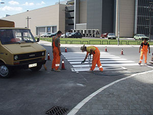 horizontalna signalizacija 17 th