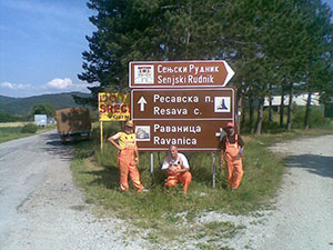 privremena signalizacija 11 th